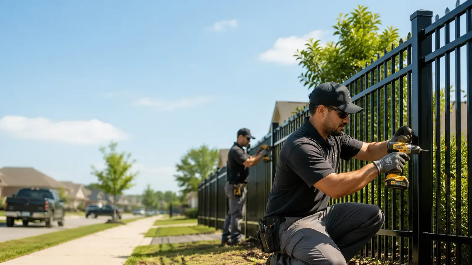Metal Fence Installation in West Union, IL